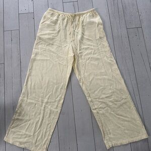 Sincerely Jules Light Cream Joggers
